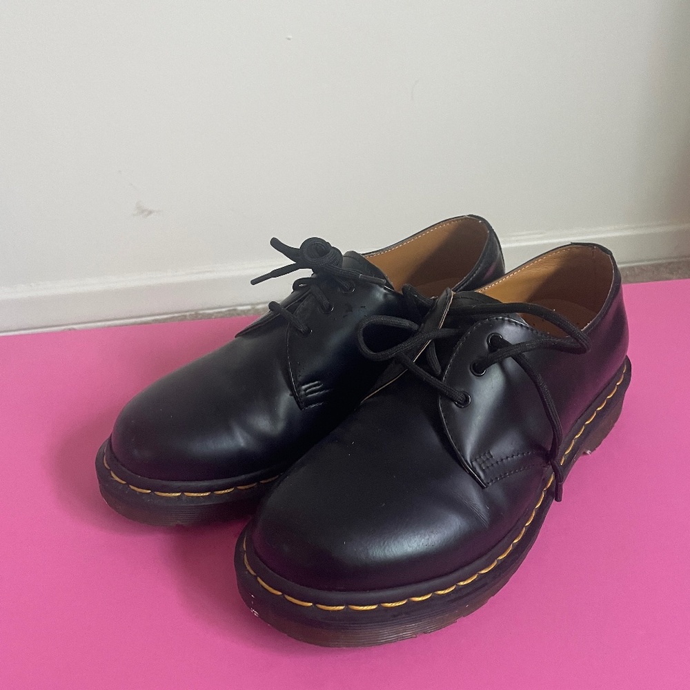 Dr Martens: 1461 WOMEN'S SMOOTH LEATHER OXFORD SHOES